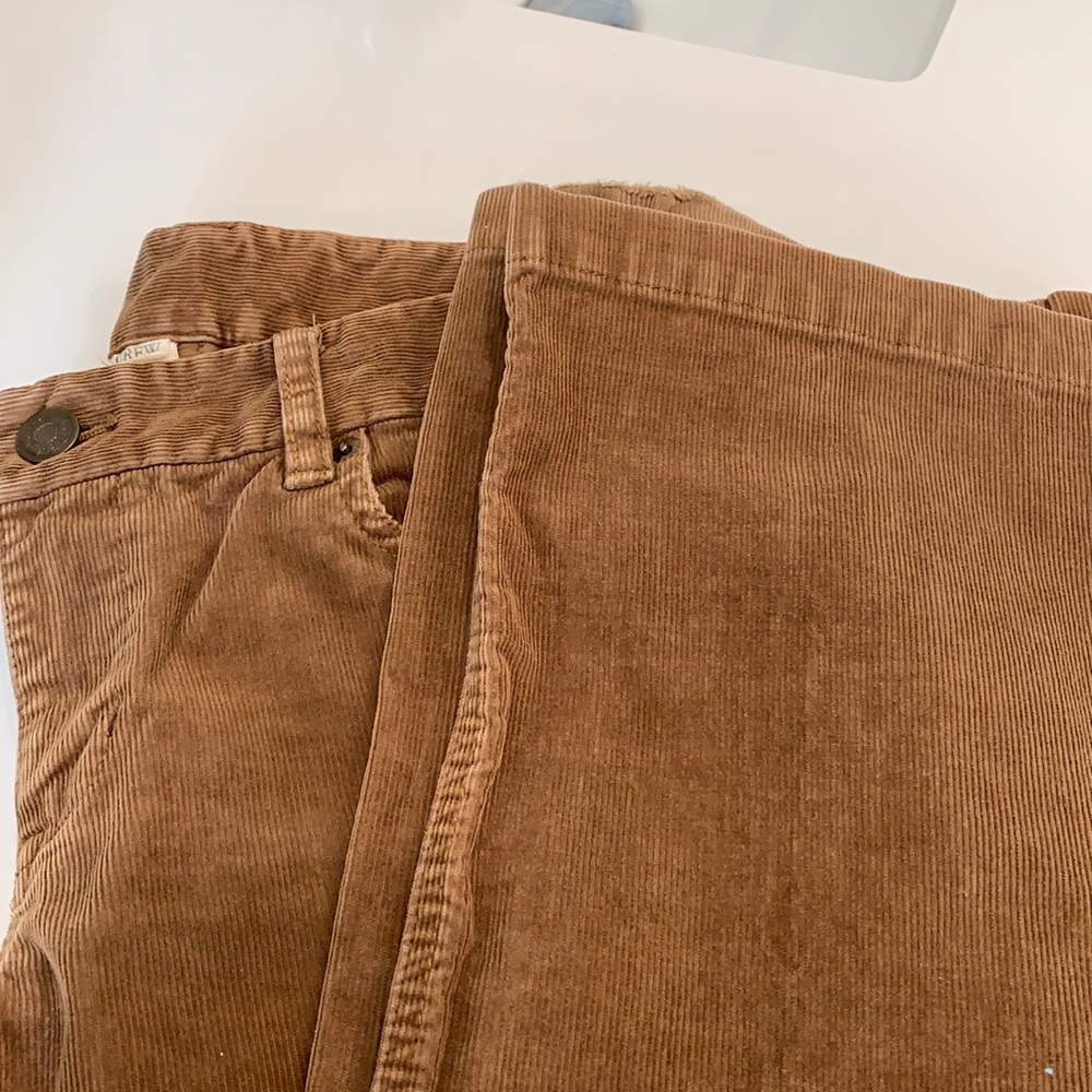 JCrew tan corduroy pants size 6S. Favorite fit style. Great condition.
